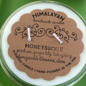 Himalayan honeysuckle candle
